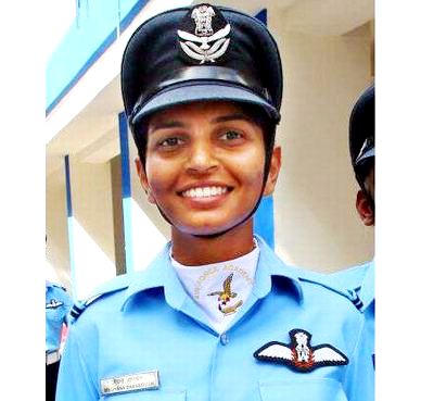 1st South Lady Pilot Air force Vindhyas